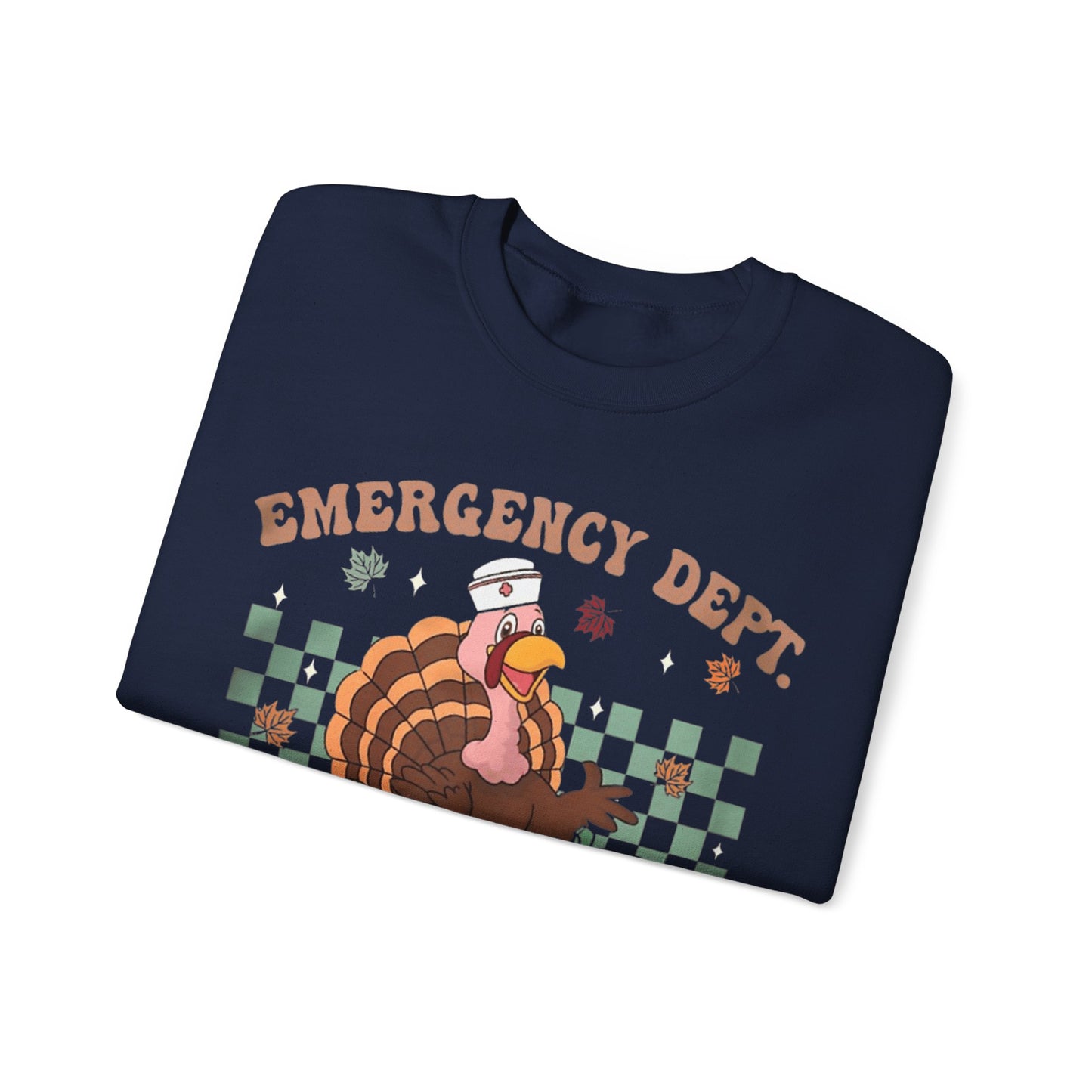Turkey gobble squad Fall Pediatric Emergency Sweatshirt for all Fall Months, Nurse shirt, gift for nurse, everything fall