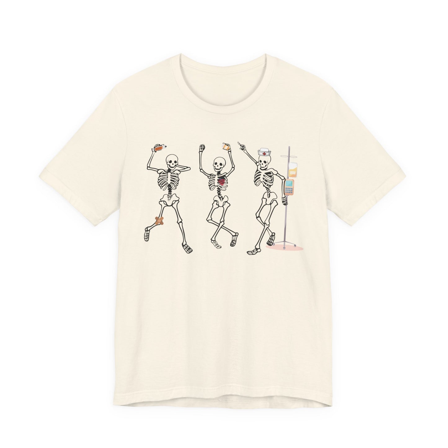 Dancing Skeleton Halloween Tshirt, Halloween shirt, nurse tshirt , spooky season, funny Halloween sweatshirt