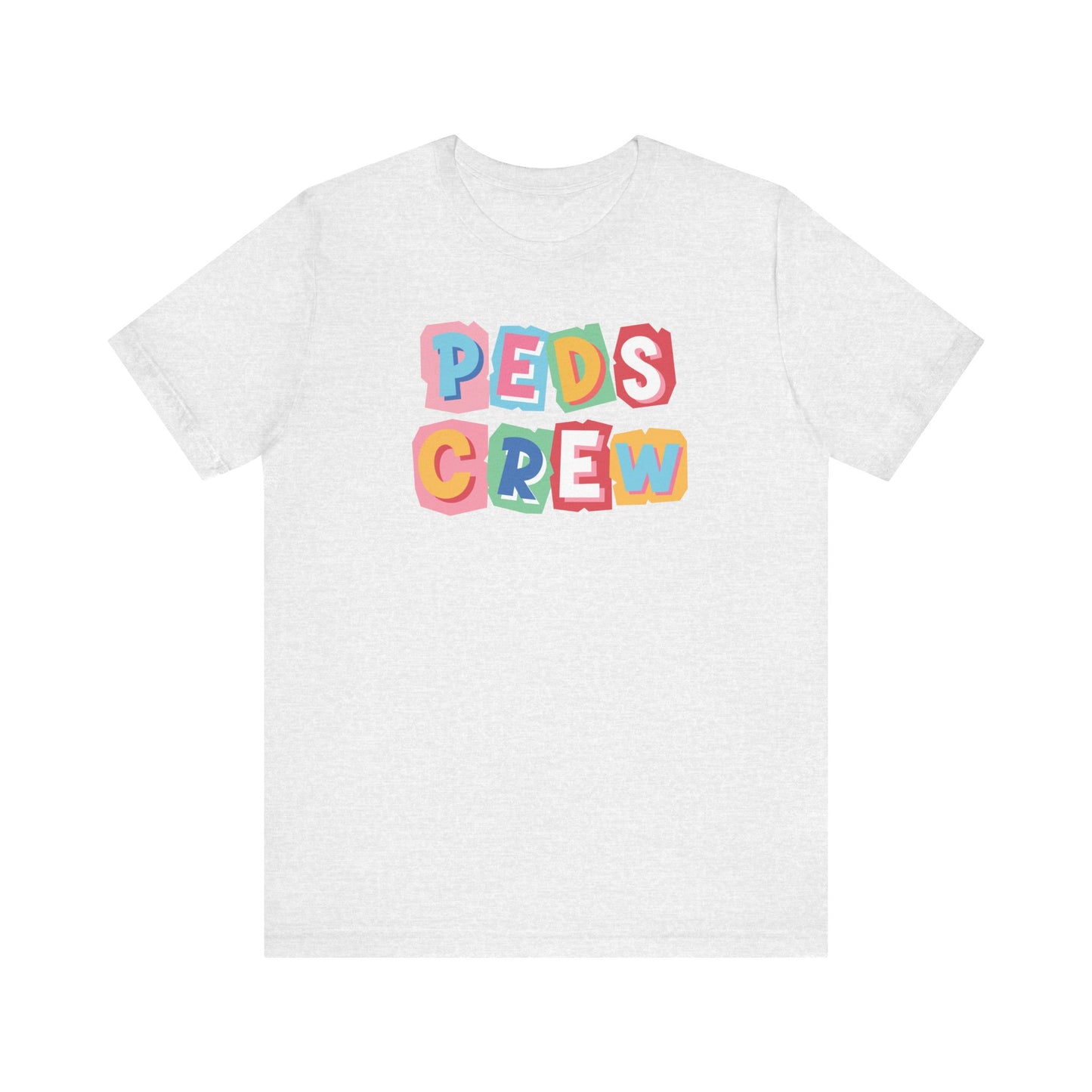 Peds crew nurse tshirt , retro 90s theme nurse tshirt