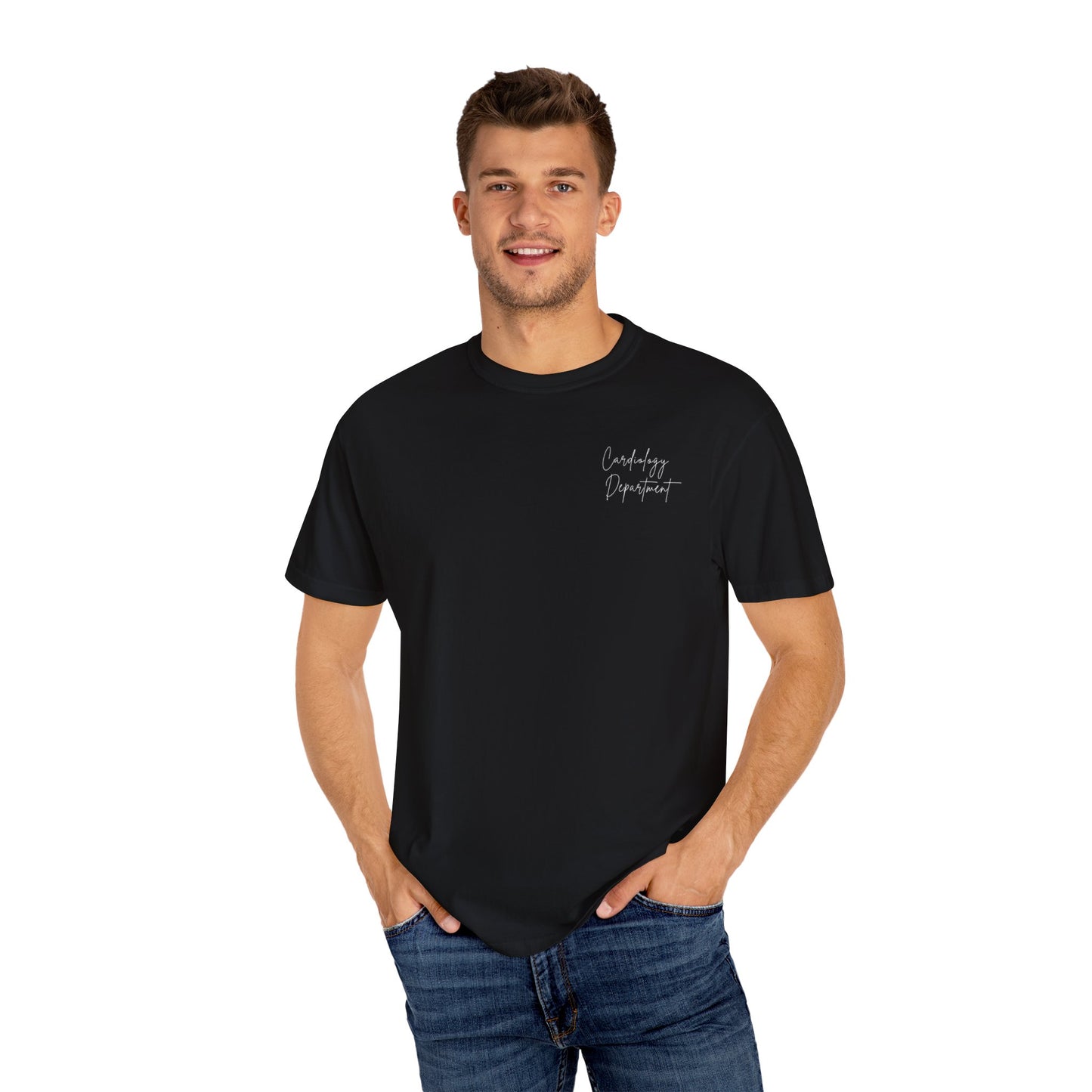 Simple Floral Heart , Cardiology Comfort Colors Tshirt