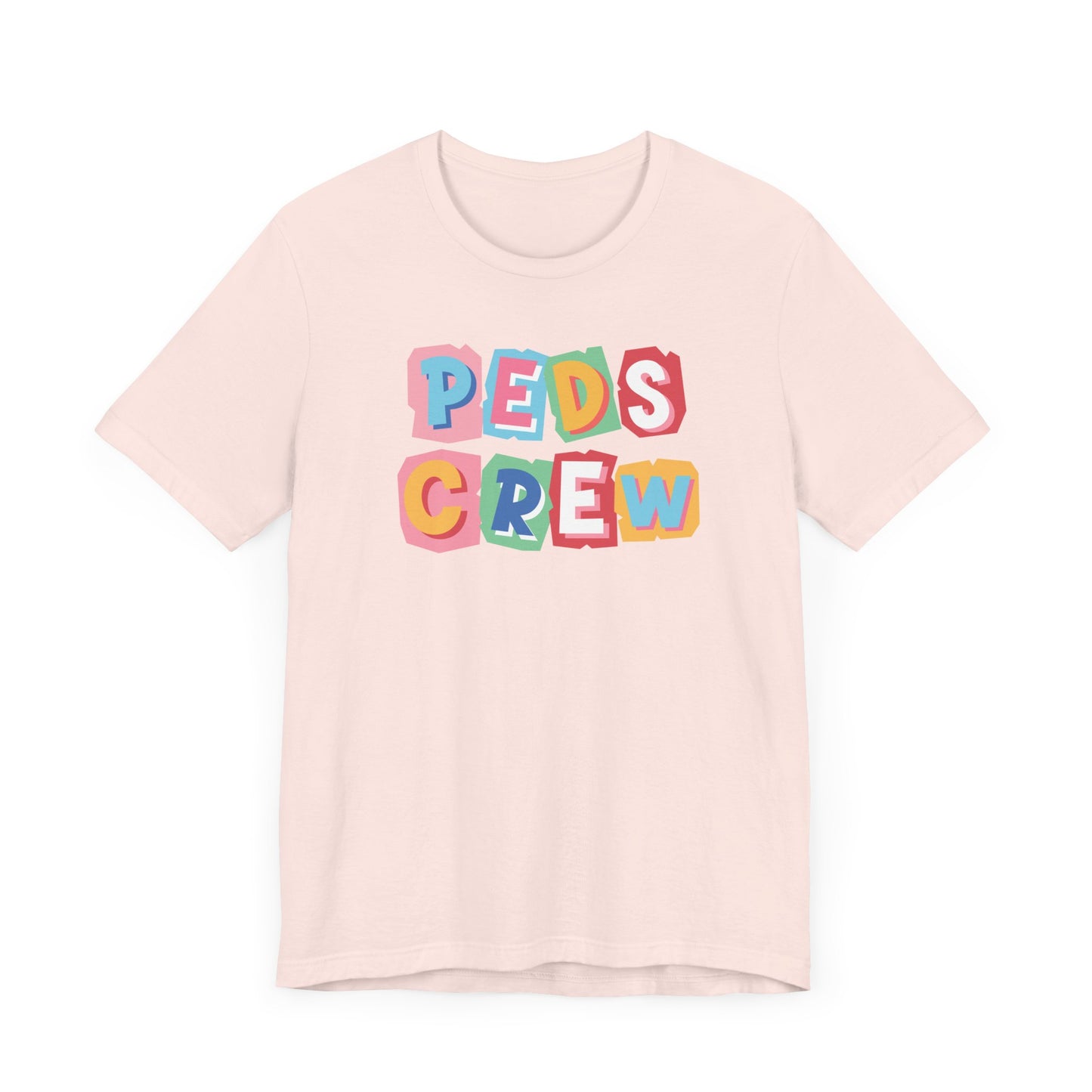 Peds crew nurse tshirt , retro 90s theme nurse tshirt