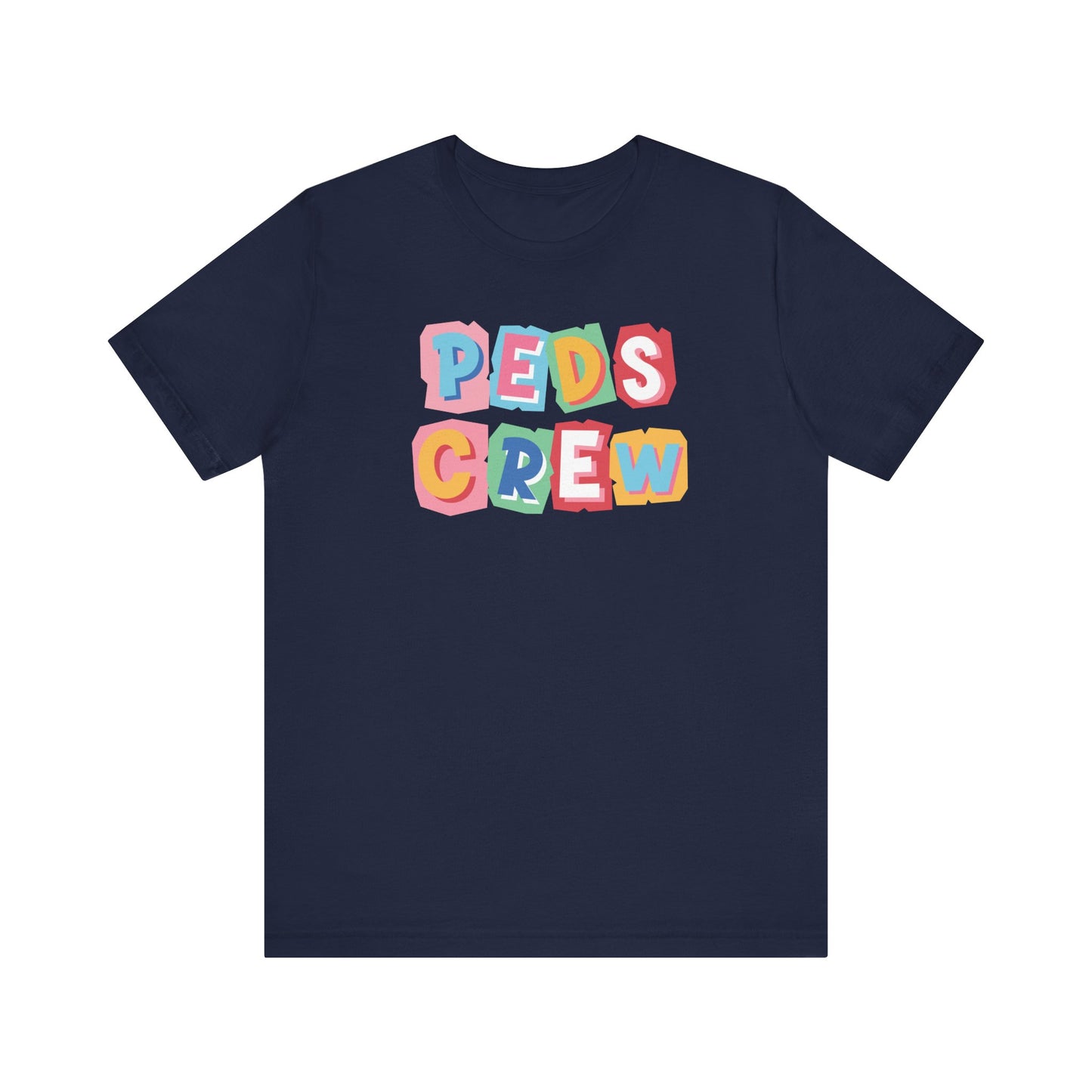 Peds crew nurse tshirt , retro 90s theme nurse tshirt