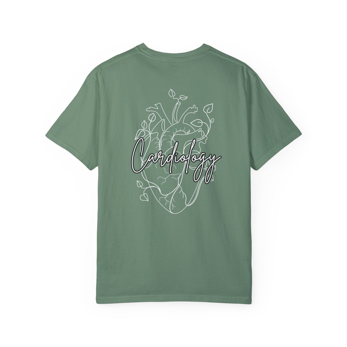 Simple Floral Heart , Cardiology Comfort Colors Tshirt