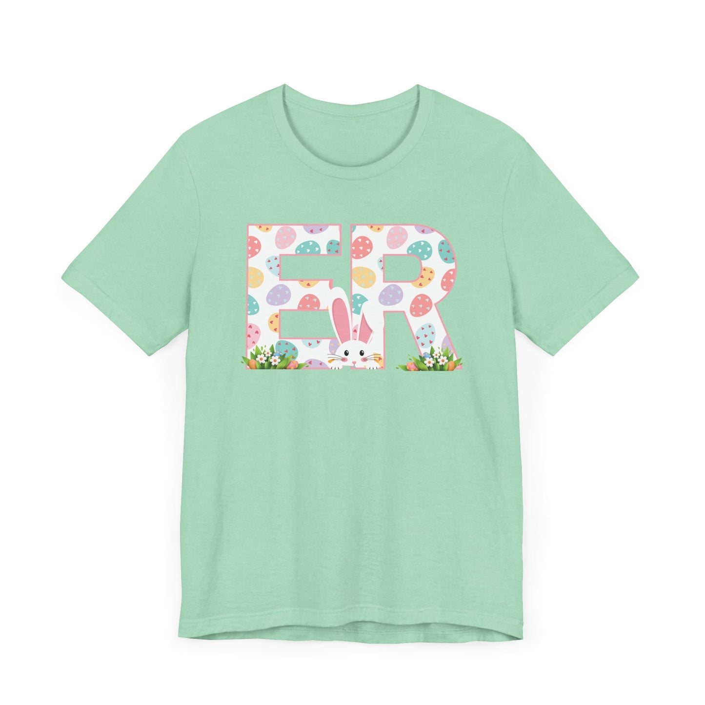 ER Easter Egg shirt, emergency nurse shirt,easter eggs, bunnies