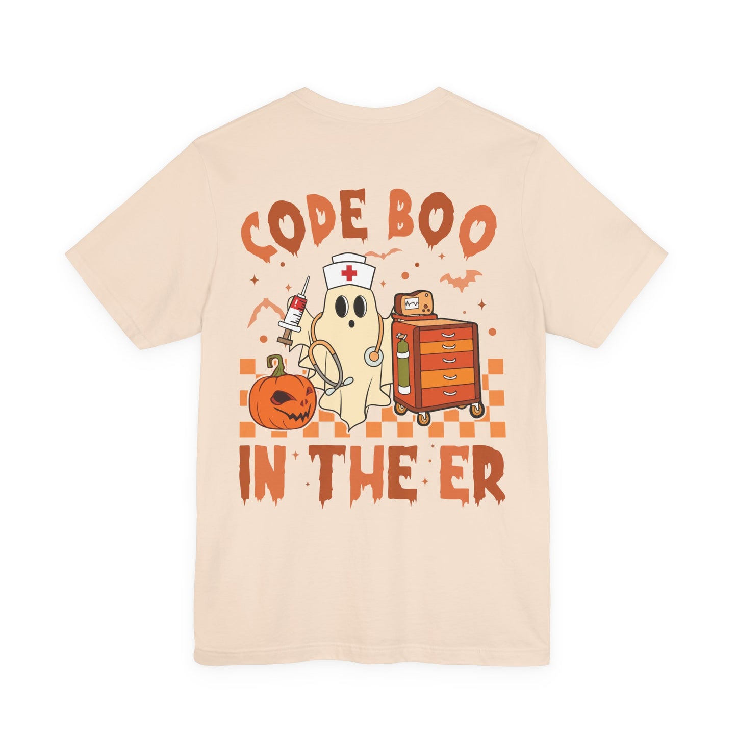 Code Boo in the ER, pediatric nurse Halloween shirt, ghost nurse shirt, Peds nurse , Spooky nurse shirt