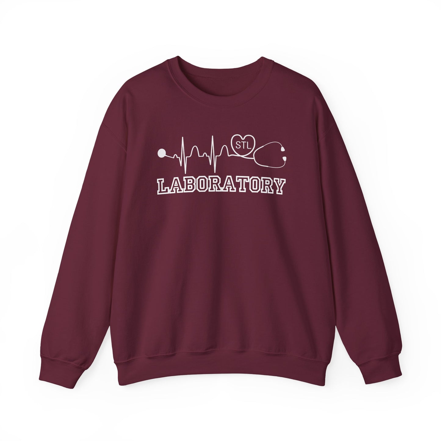 STL laboratory EKG RN Comfy Gildan Sweatshirt, EKG STL  love, wear out or at work!