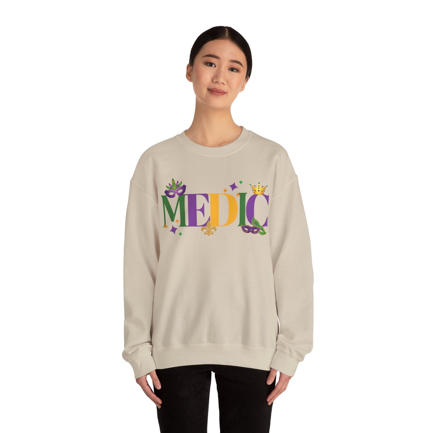 Mardi Gras MEDIC Sweatshirt