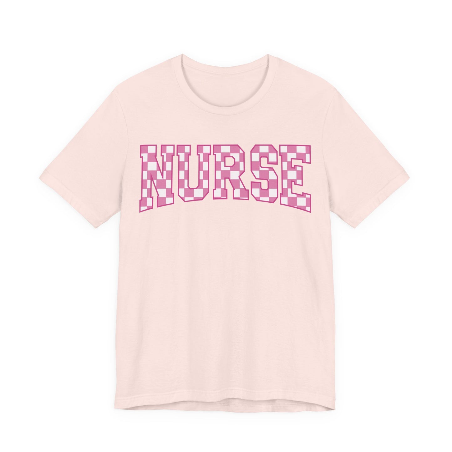 Retro checkered nurse shirt , Emergency Nurse,  Registered Nurse Shirt, PICU Nurse, NICU Nurse Shirt, Gift for Nurse, Future Nurse gift, RN gift.