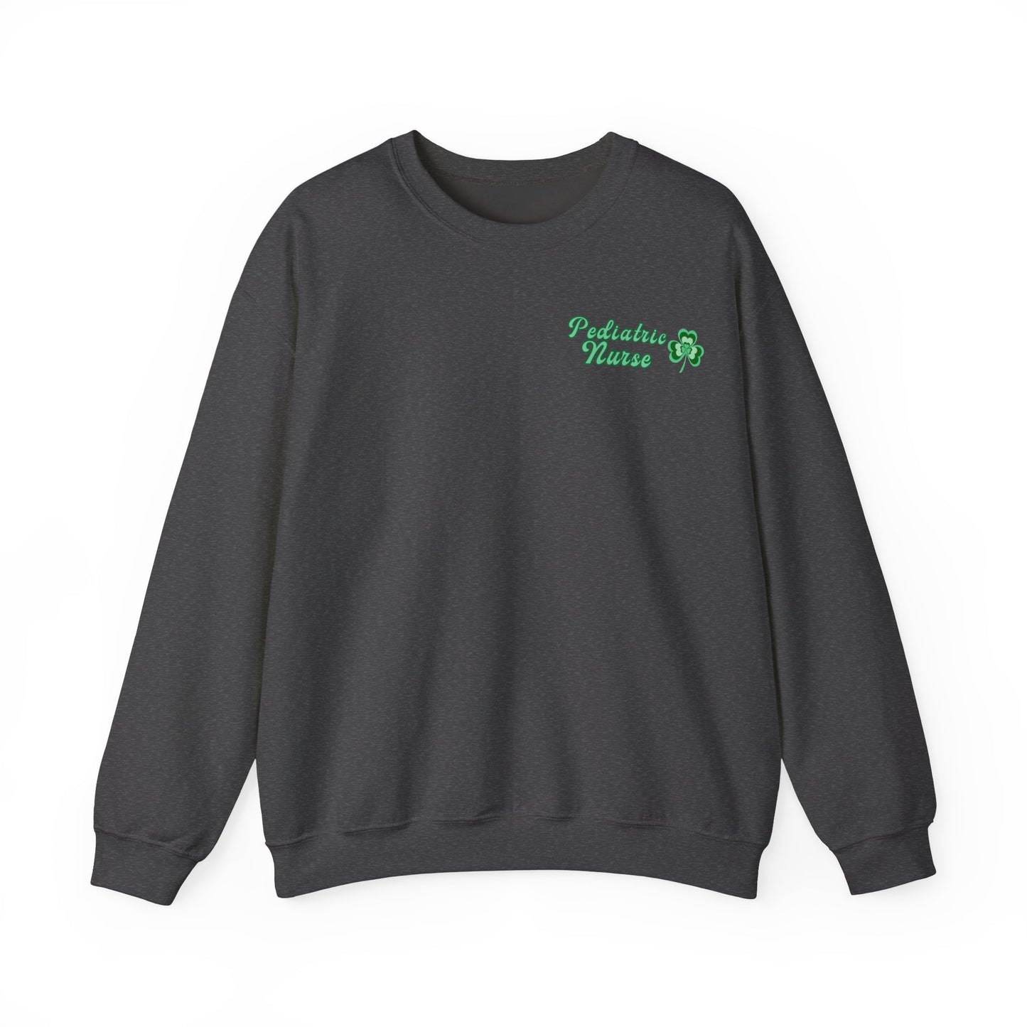 Pediatric Nurse St. Pattys Sweatshirt Its a Good Day to be a Peds Nurse St. Patricks Day Sweatshirt. Pocket design with back design!