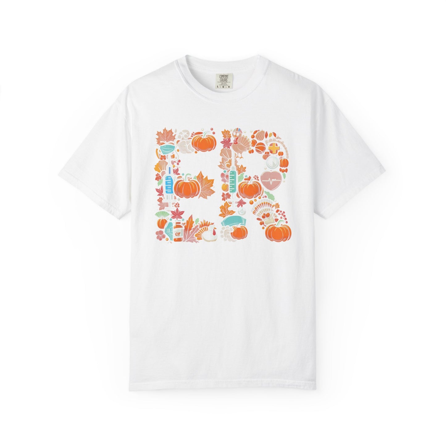 Comfort colors thanksgiving ER shirt