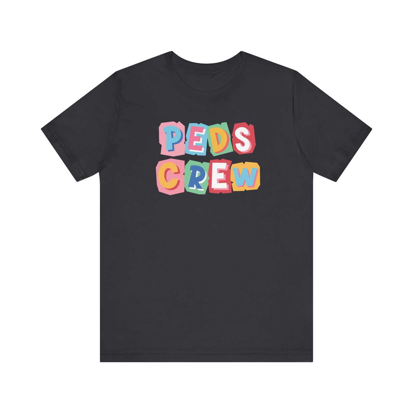 Peds crew nurse tshirt , retro 90s theme nurse tshirt