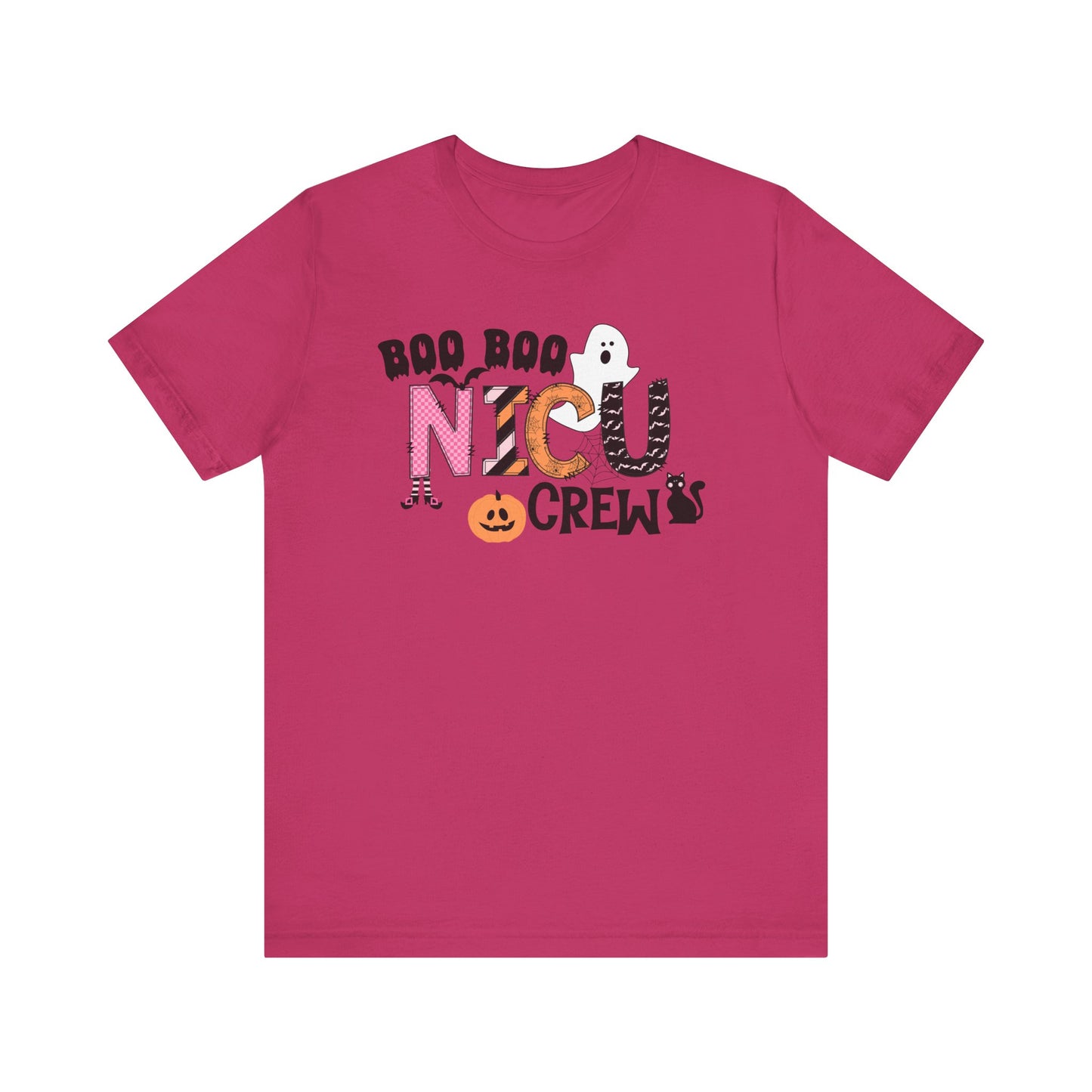 Boo Boo Nicu Crew, pediatric nurse sweatshirt, Halloween sweatshirt, spooky season,NICU nurseHalloween Nurse, comfort colors