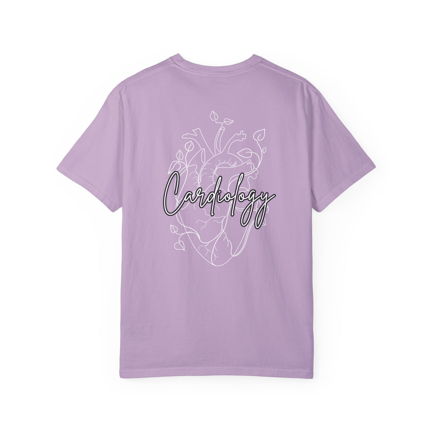 Simple Floral Heart , Cardiology Comfort Colors Tshirt