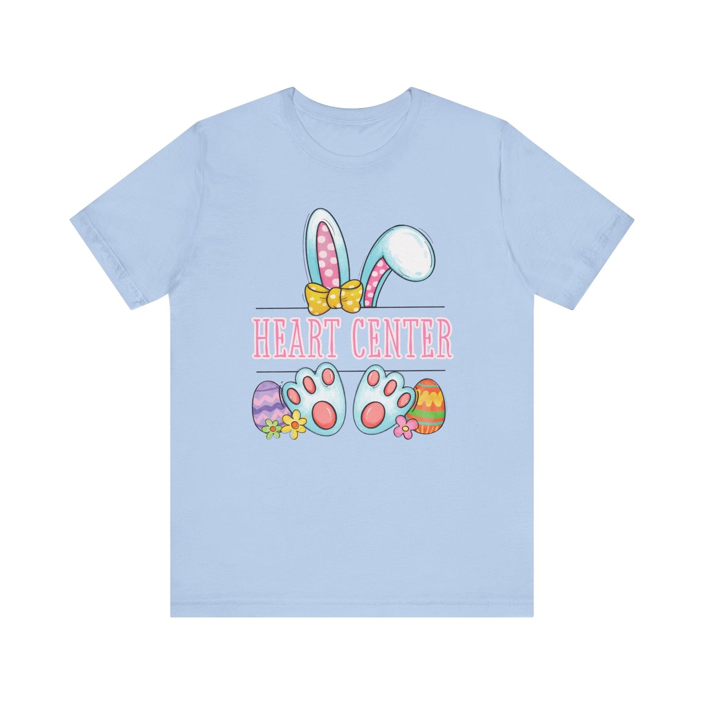 Heart Center Adorable Bunny Shirt Retro Chick, Nurse shirt, Easter nurse, Comfy and cute for work or play!