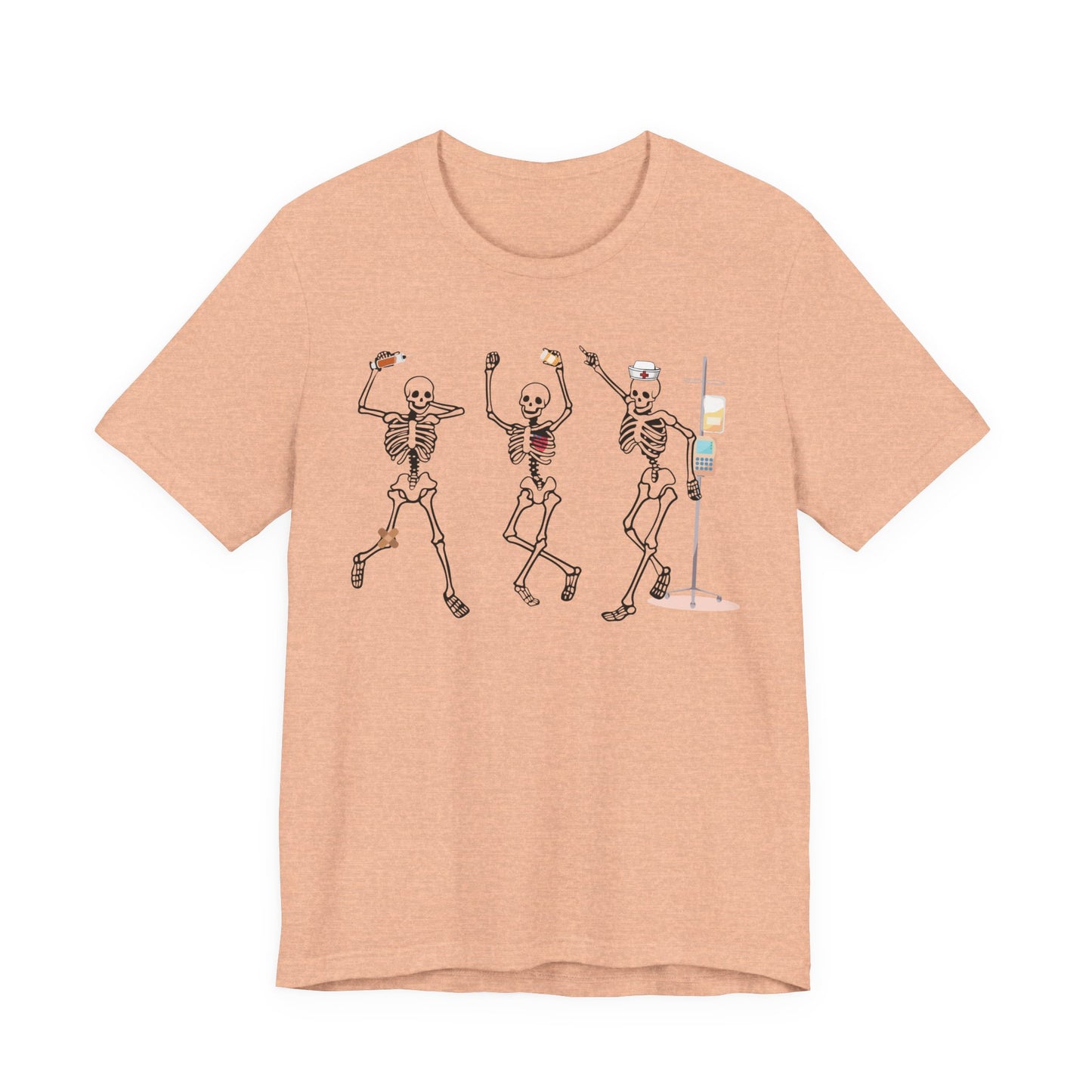 Dancing Skeleton Halloween Tshirt, Halloween shirt, nurse tshirt , spooky season, funny Halloween sweatshirt