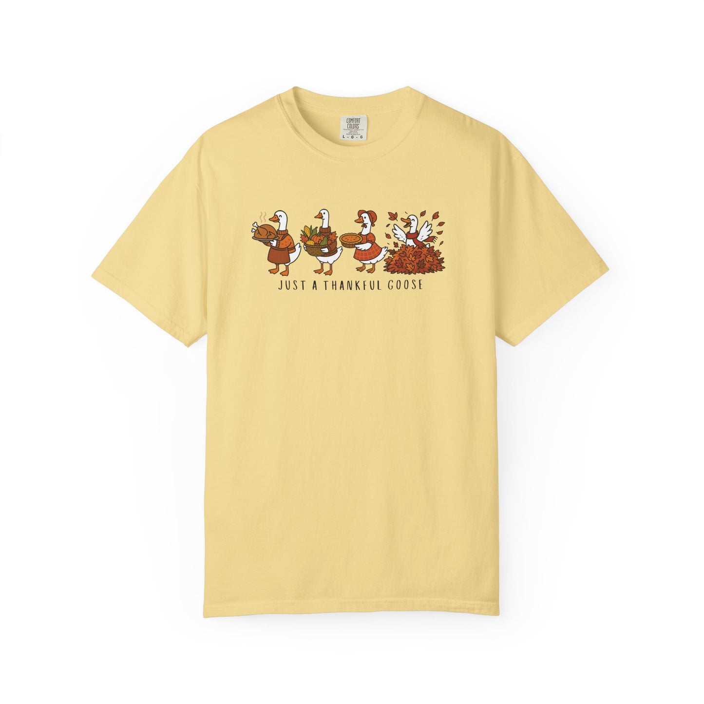 Funny Goose Thanksgiving Comfort colors tshirt
