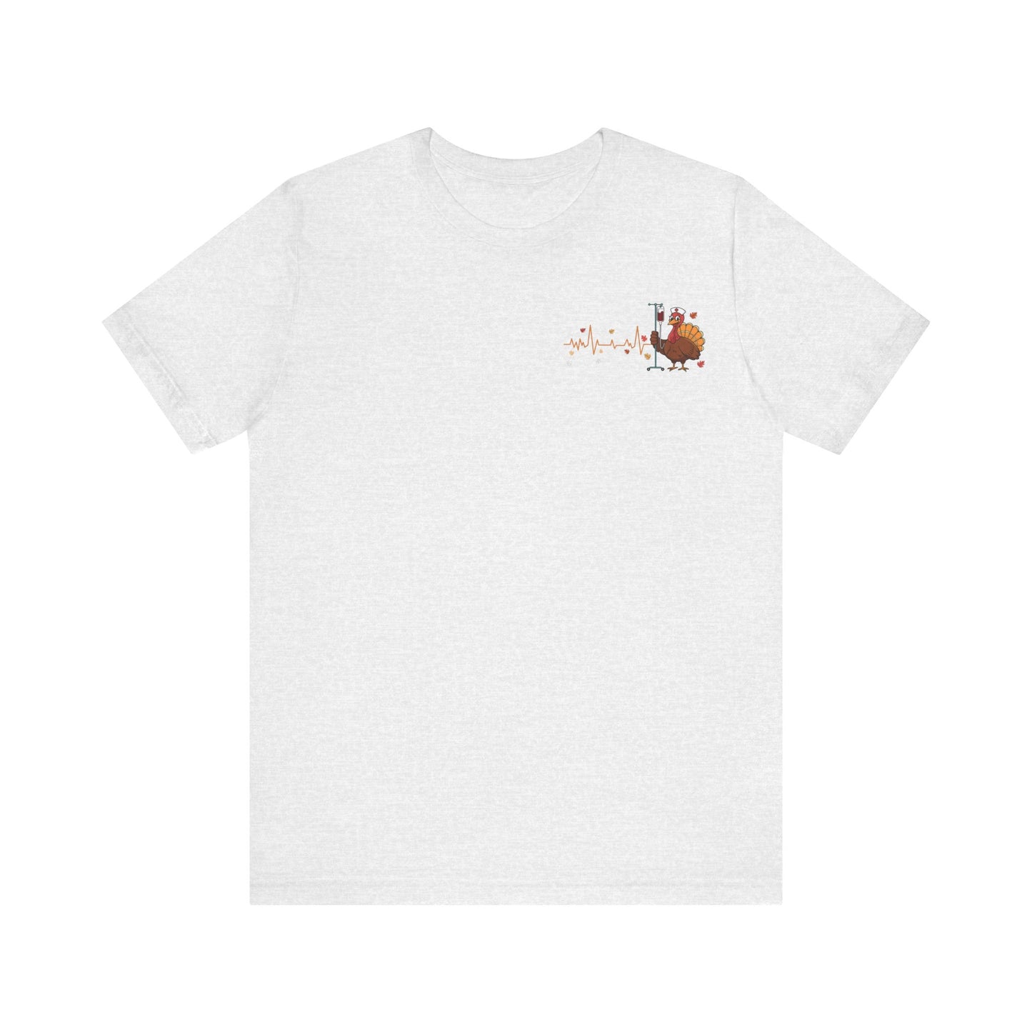 Turkey pocket design ED Nurse , pediatric nurse thanksgiving  shirt, gildan turkey ekg nurse shirt, Peds nurse , fall nurse shirt