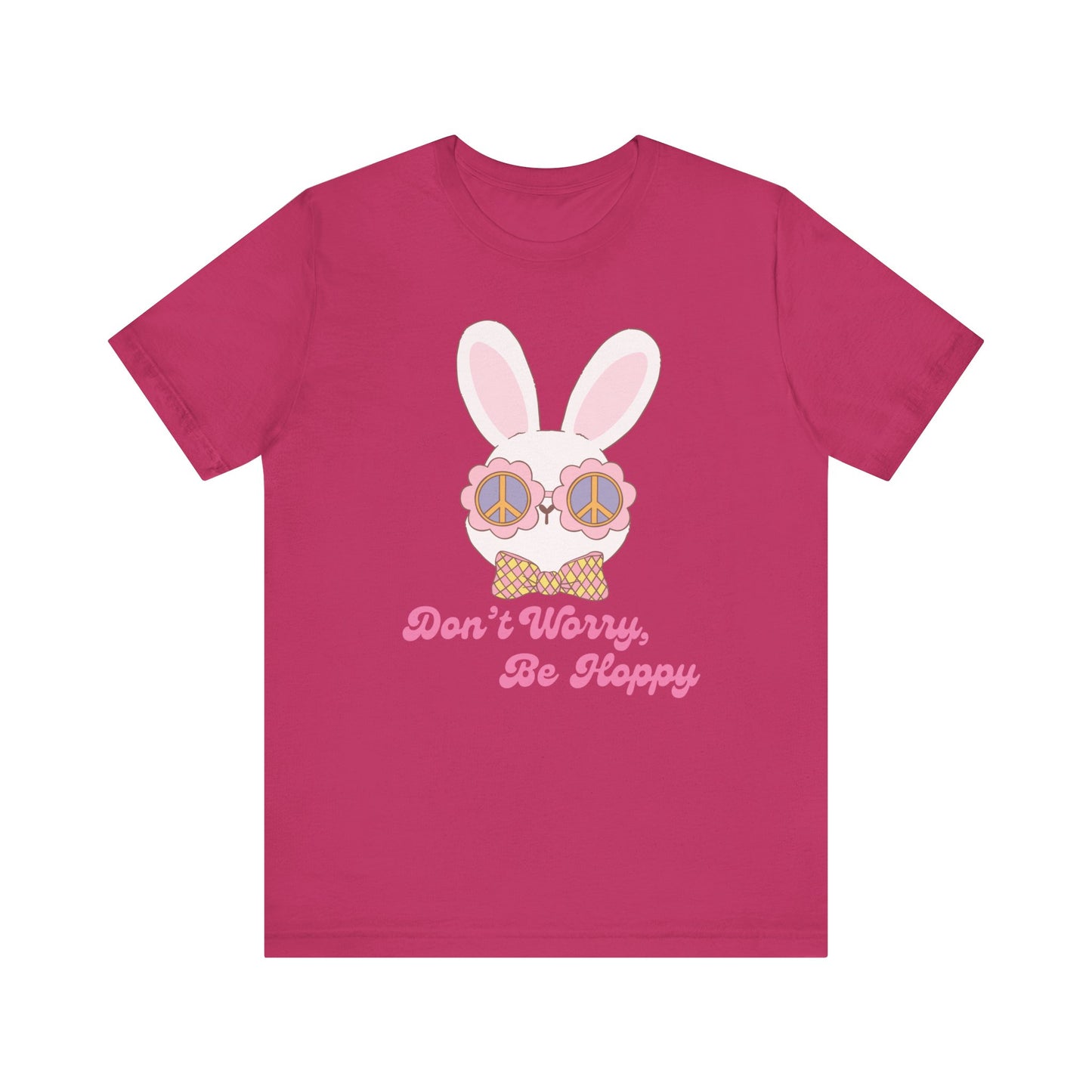 Don't Worry Be Hoppy cute Easter Shirt, bella canvas, comfy tshirt