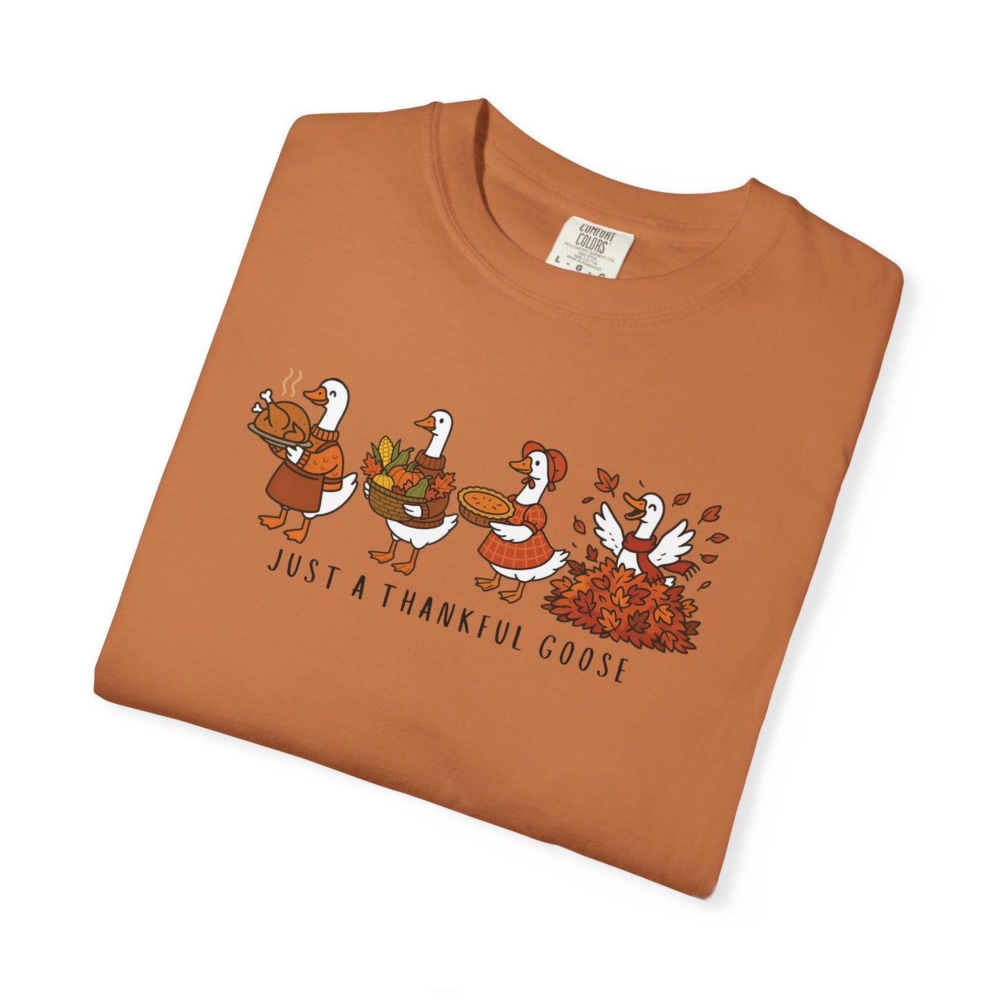 Funny Goose Thanksgiving Comfort colors tshirt