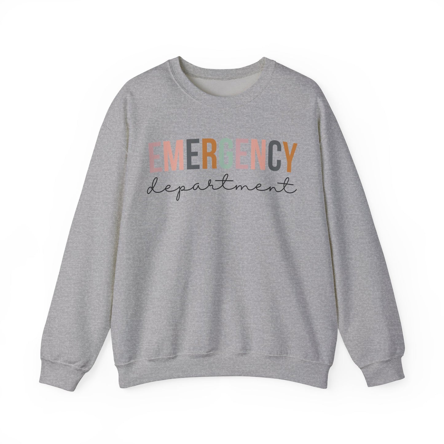Emergency Department Simple and Cute Gildan Sweatshirt
