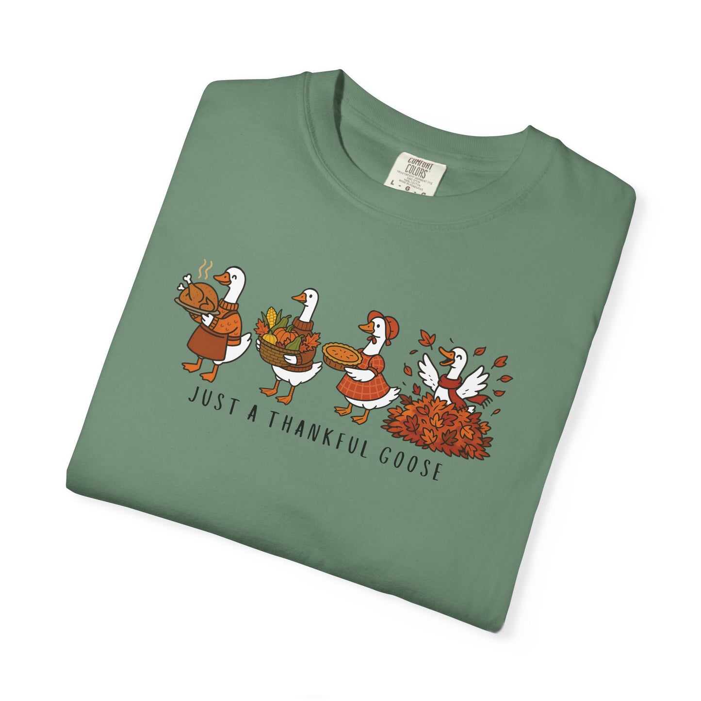 Funny Goose Thanksgiving Comfort colors tshirt
