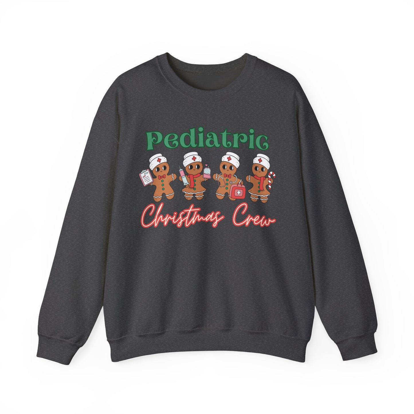 Pediatric Nurse Christmas sweatshirt, Gingerbread nurse, ER Nurse Christmas sweater, Pediatric Nurse, Christmas Crew, perfect for groups!