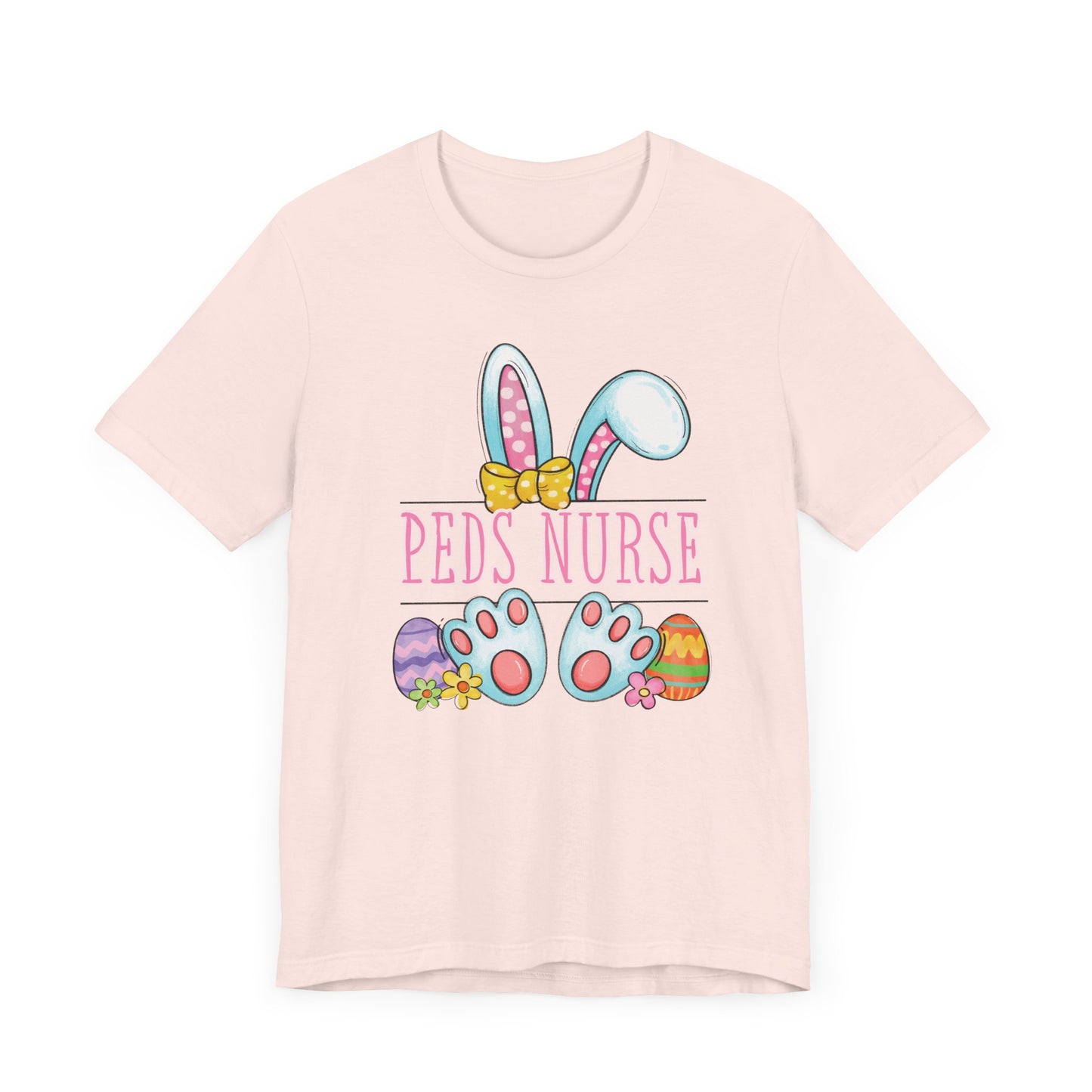 Easter Women Shirt, Retro Chick,Peds Nurse shirt, Easter nurse,