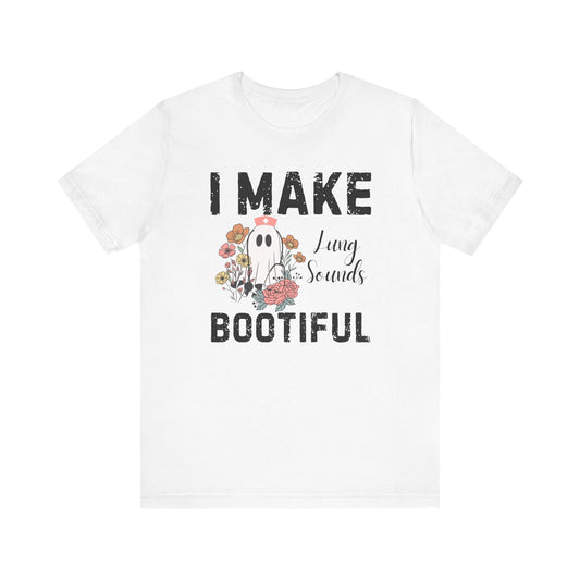 I make lung sounds beautiful t shirt, ghost nurse shirt , emergency nurse, RN Halloween shirt , comfort colors shirt, ER RN, medical shirt