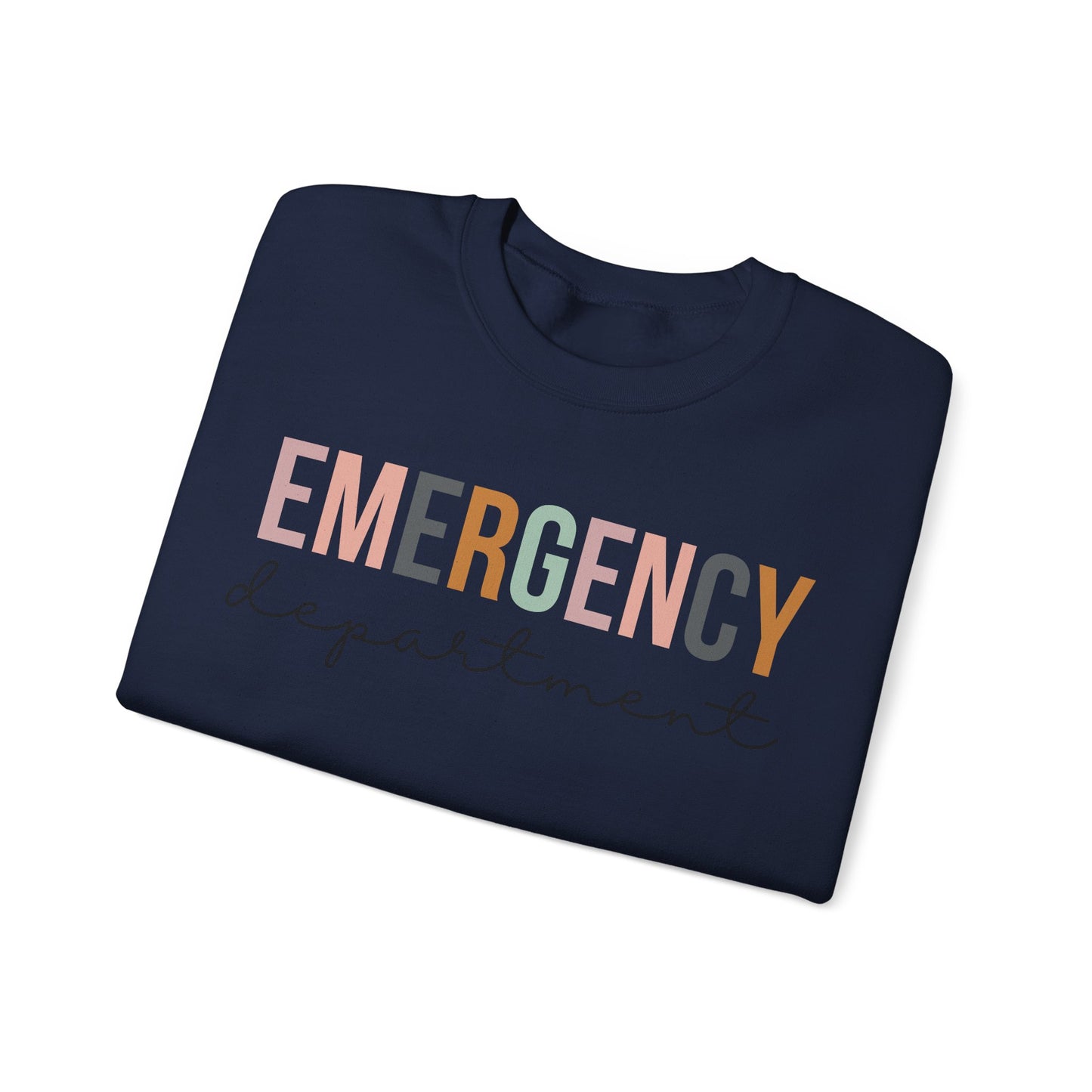 Emergency Department Simple and Cute Gildan Sweatshirt