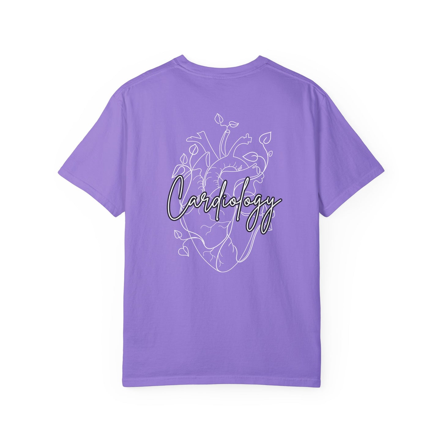Simple Floral Heart , Cardiology Comfort Colors Tshirt