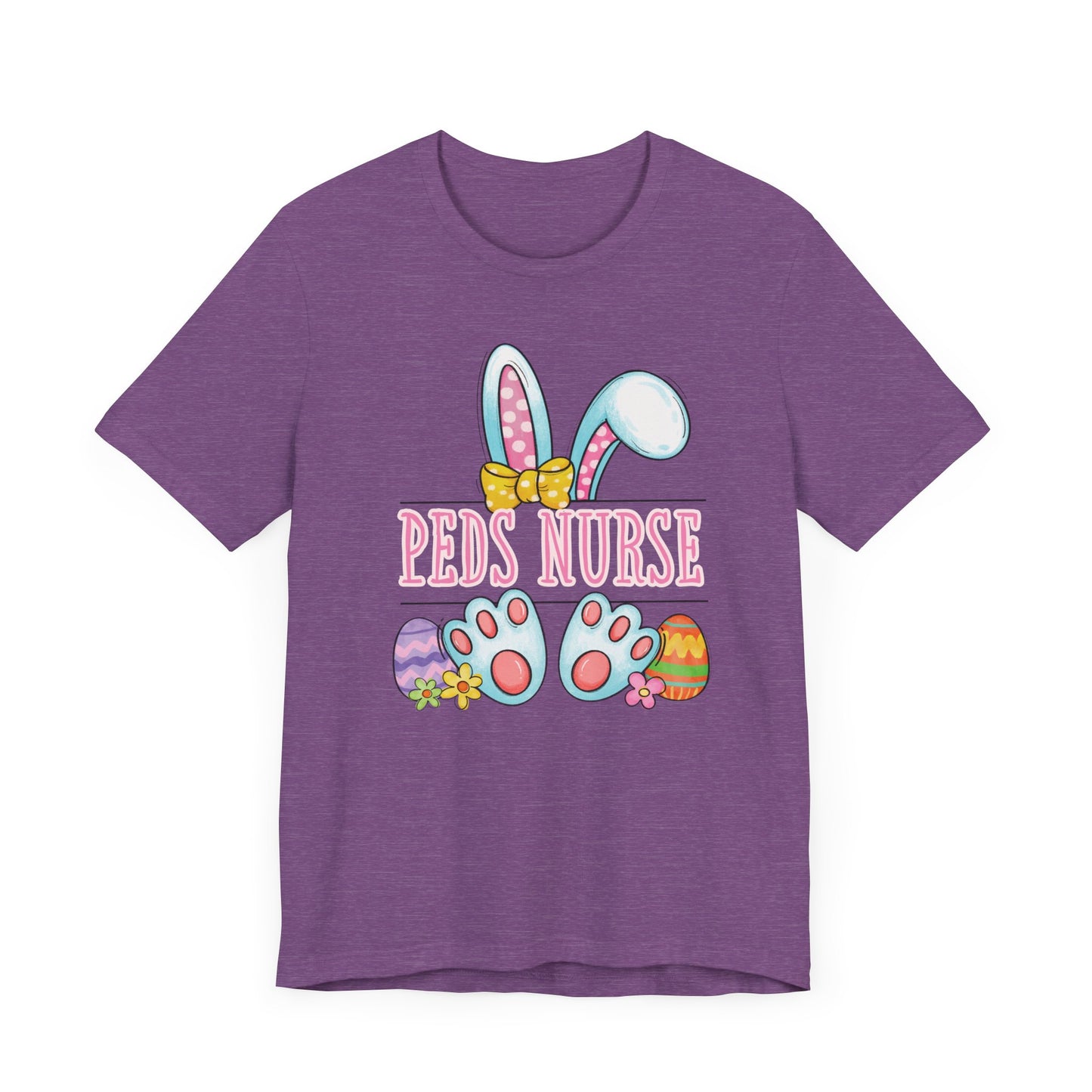 Easter Women Shirt, Retro Chick,Peds Nurse shirt, Easter nurse,