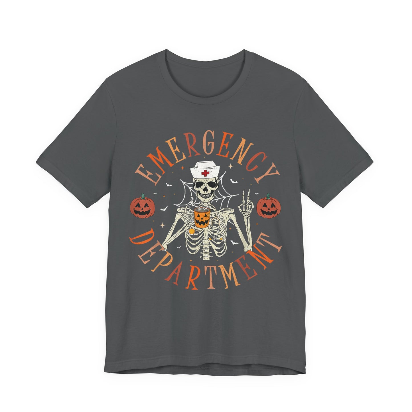 Skeleton ED Nurse , pediatric nurse Halloween shirt, gildan skeleton nurse shirt, Peds nurse , Spooky nurse shirt