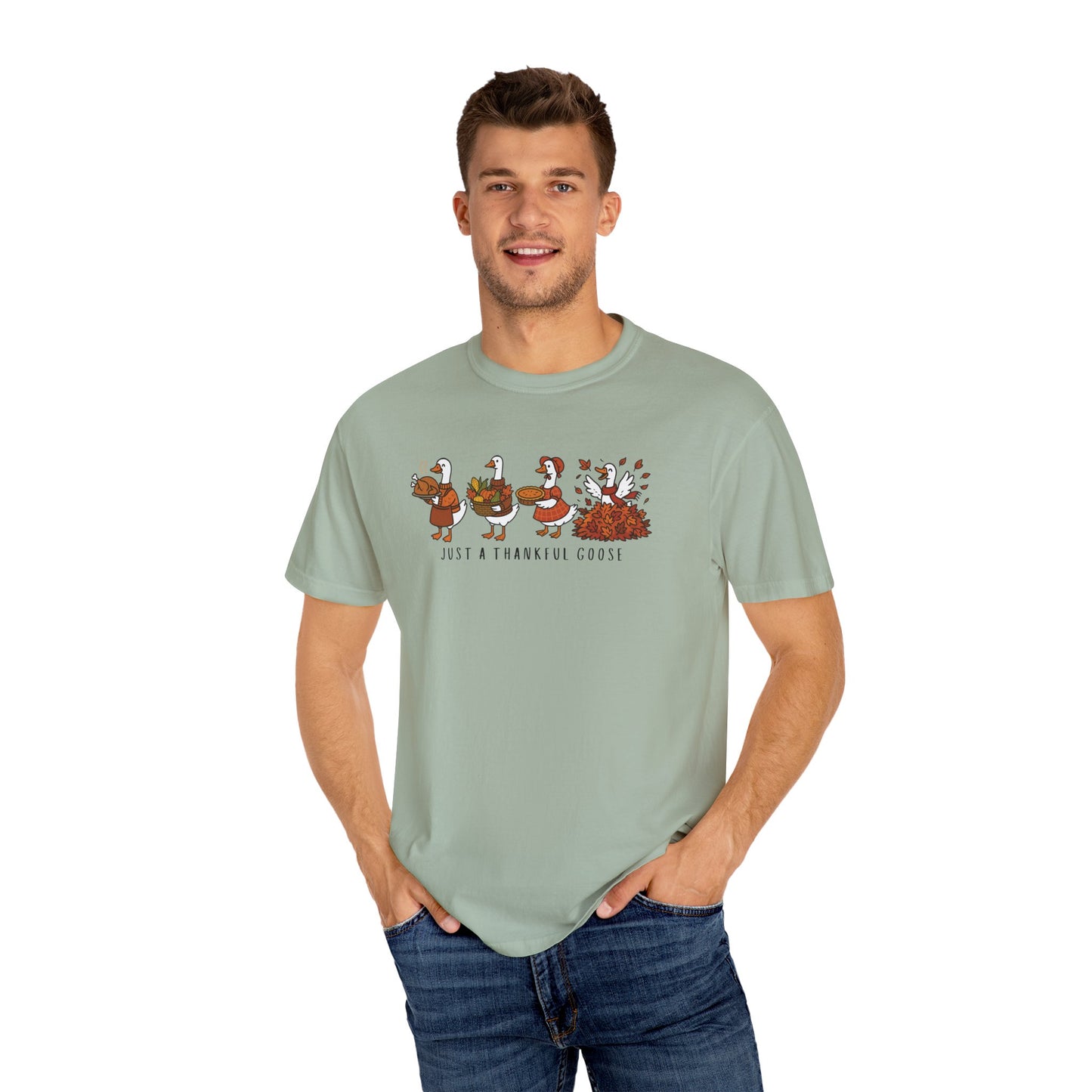 Funny Goose Thanksgiving Comfort colors tshirt