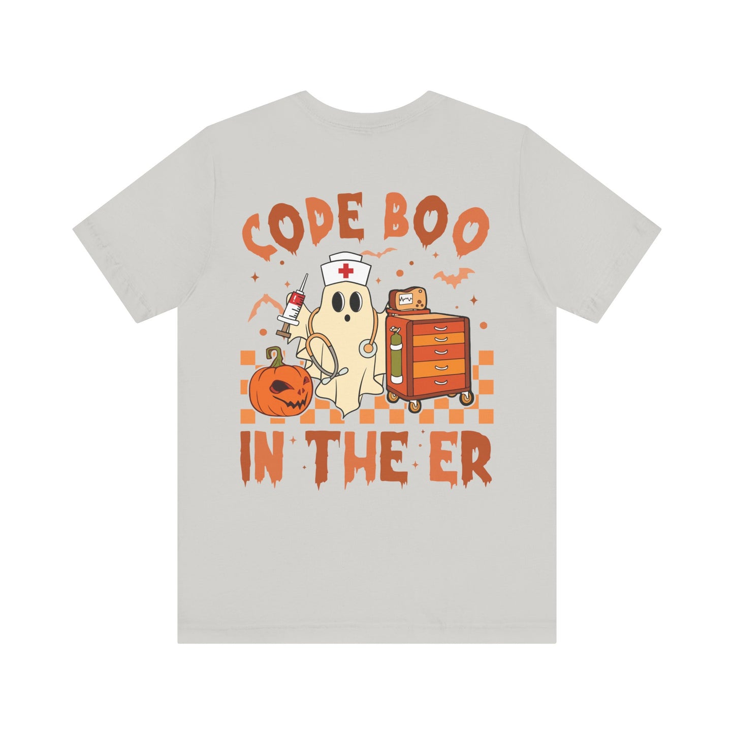 Code Boo in the ER, pediatric nurse Halloween shirt, ghost nurse shirt, Peds nurse , Spooky nurse shirt