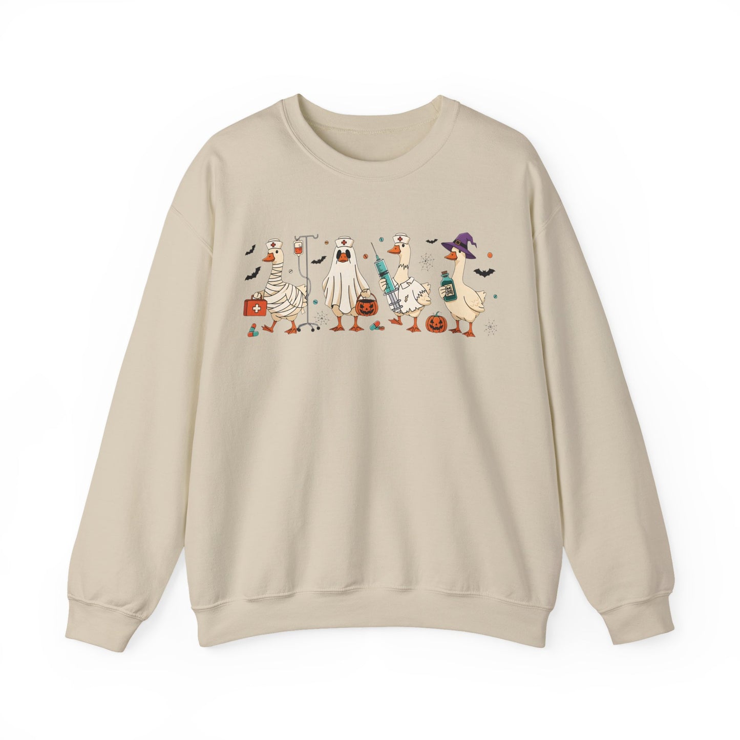 Spooky Goose  Halloween sweatshirt , pediatric nurse sweatshirt, Halloween sweatshirt, spooky season, ER RN, NICU nurseHalloween Nurse, comfort colors