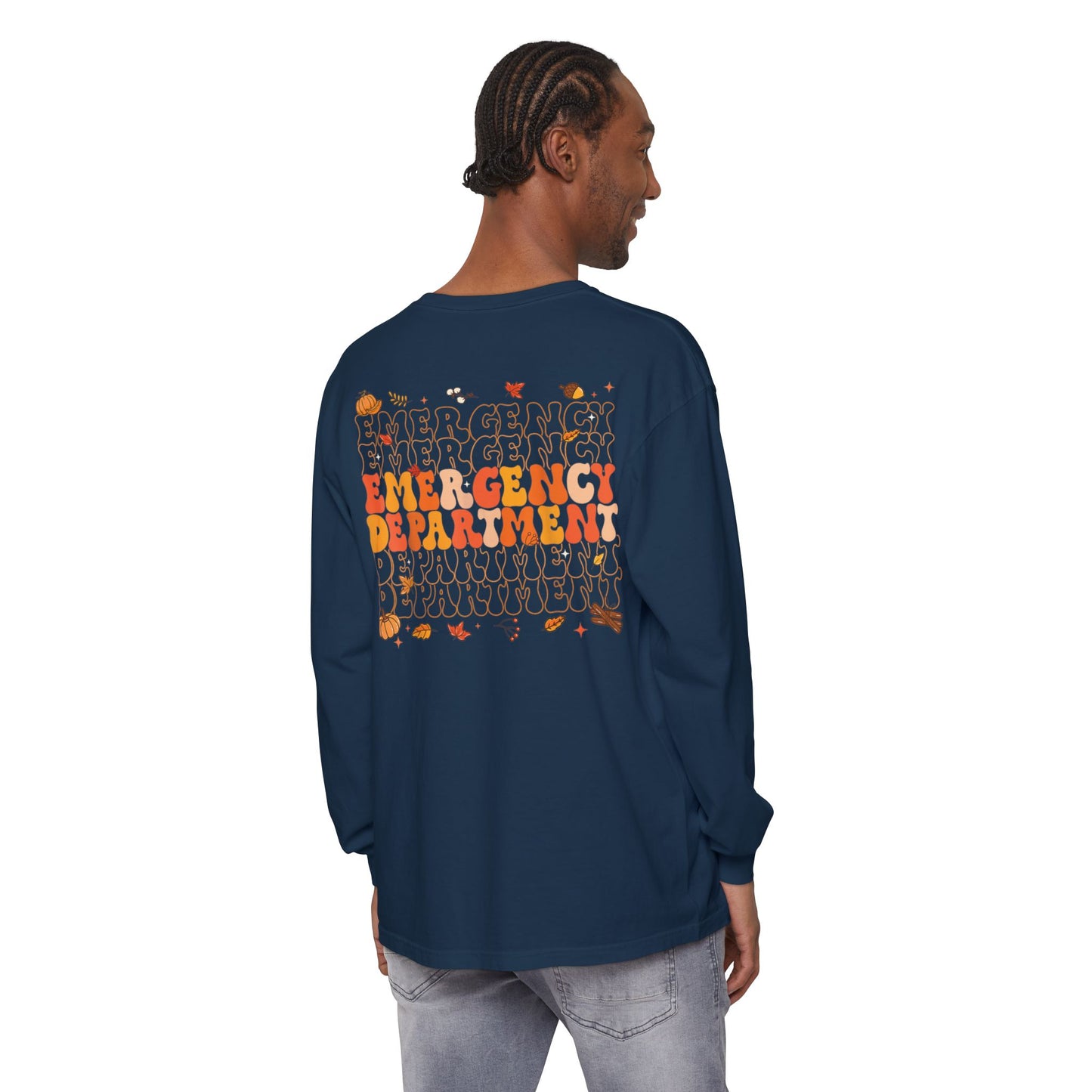 Turkey pocket design ED Nurse , pediatric nurse thanksgiving  shirt, comfort colors turkey ekg nurse shirt, Peds nurse , fall nurse shirt