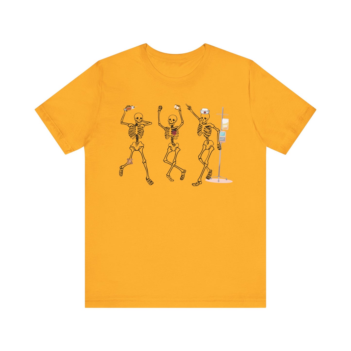 Dancing Skeleton Halloween Tshirt, Halloween shirt, nurse tshirt , spooky season, funny Halloween sweatshirt