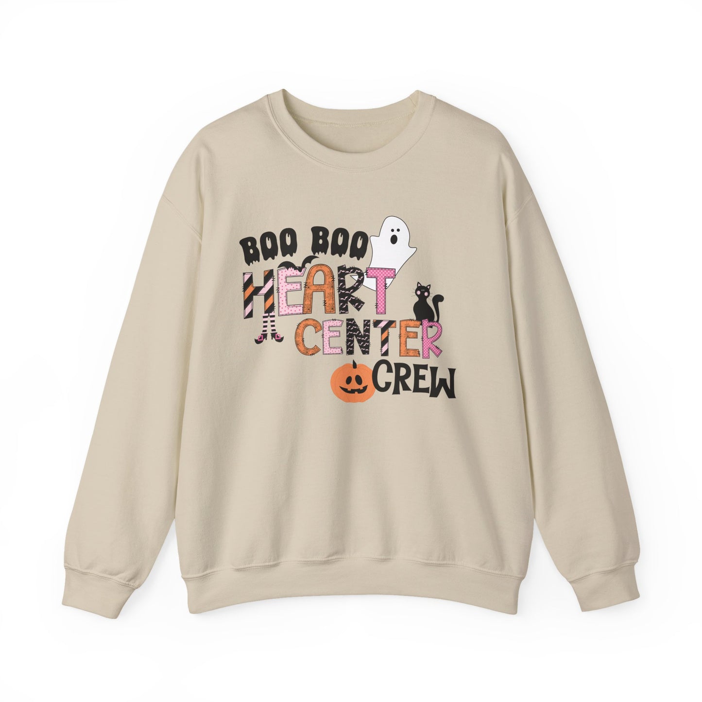 Cardiac Nurse Boo Boo Peds Crew, pediatric nurse Halloween sweatshirt,gildan  ghost nurse sweatshirt, Peds nurse , Spooky nurse shirt