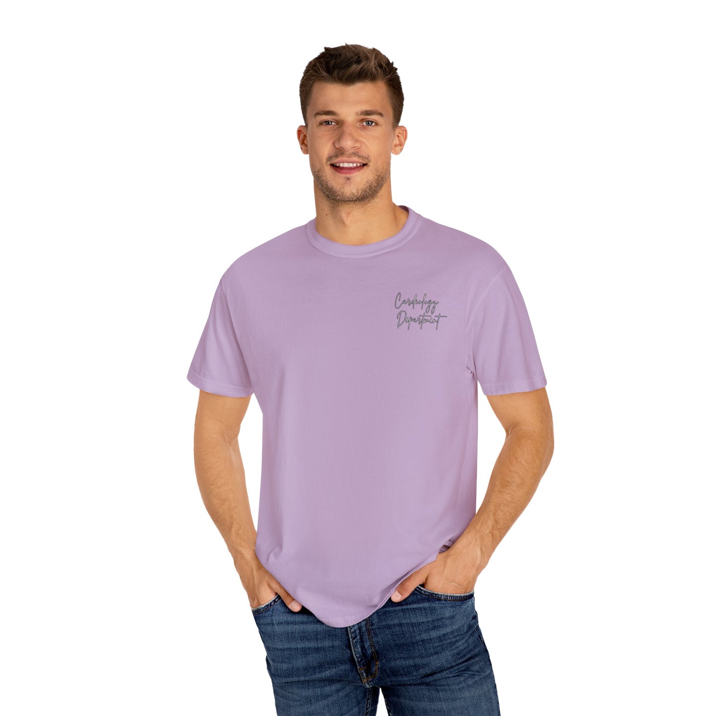 Simple Floral Heart , Cardiology Comfort Colors Tshirt