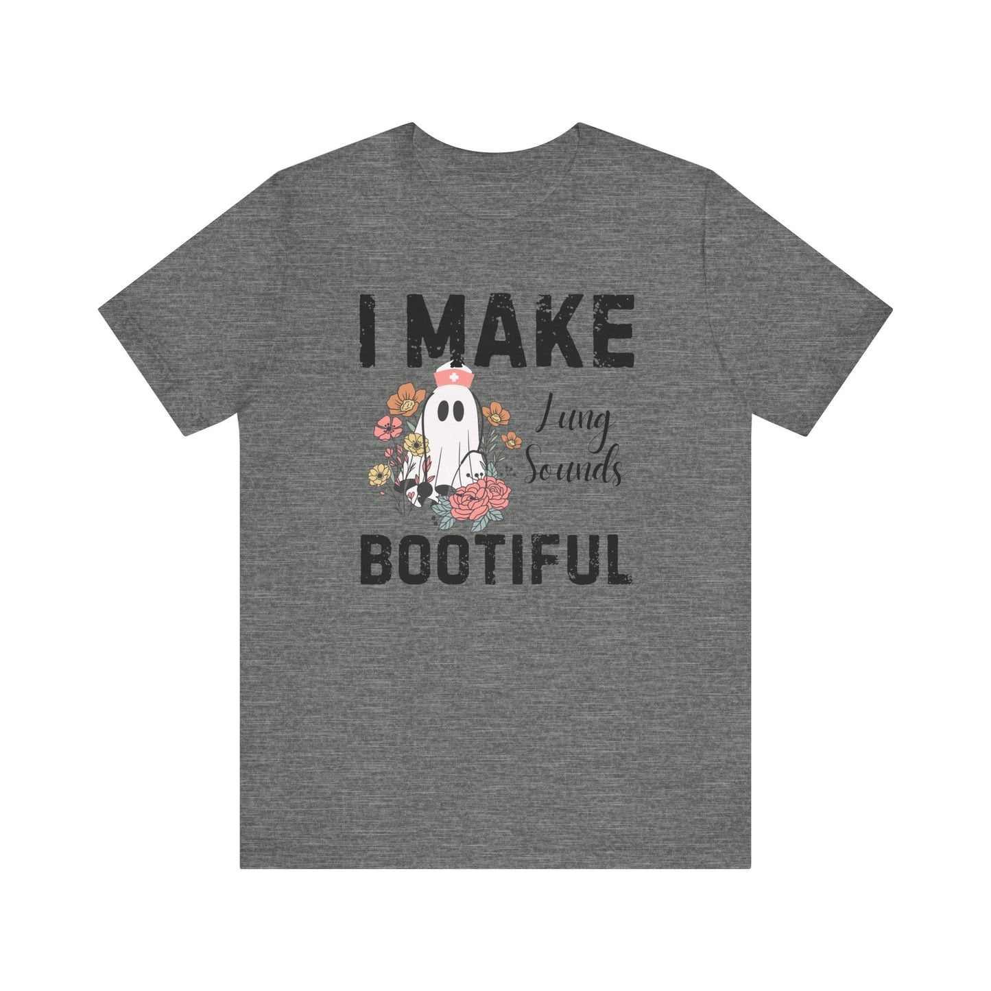 I make lung sounds beautiful t shirt, ghost nurse shirt , emergency nurse, RN Halloween shirt , comfort colors shirt, ER RN, medical shirt