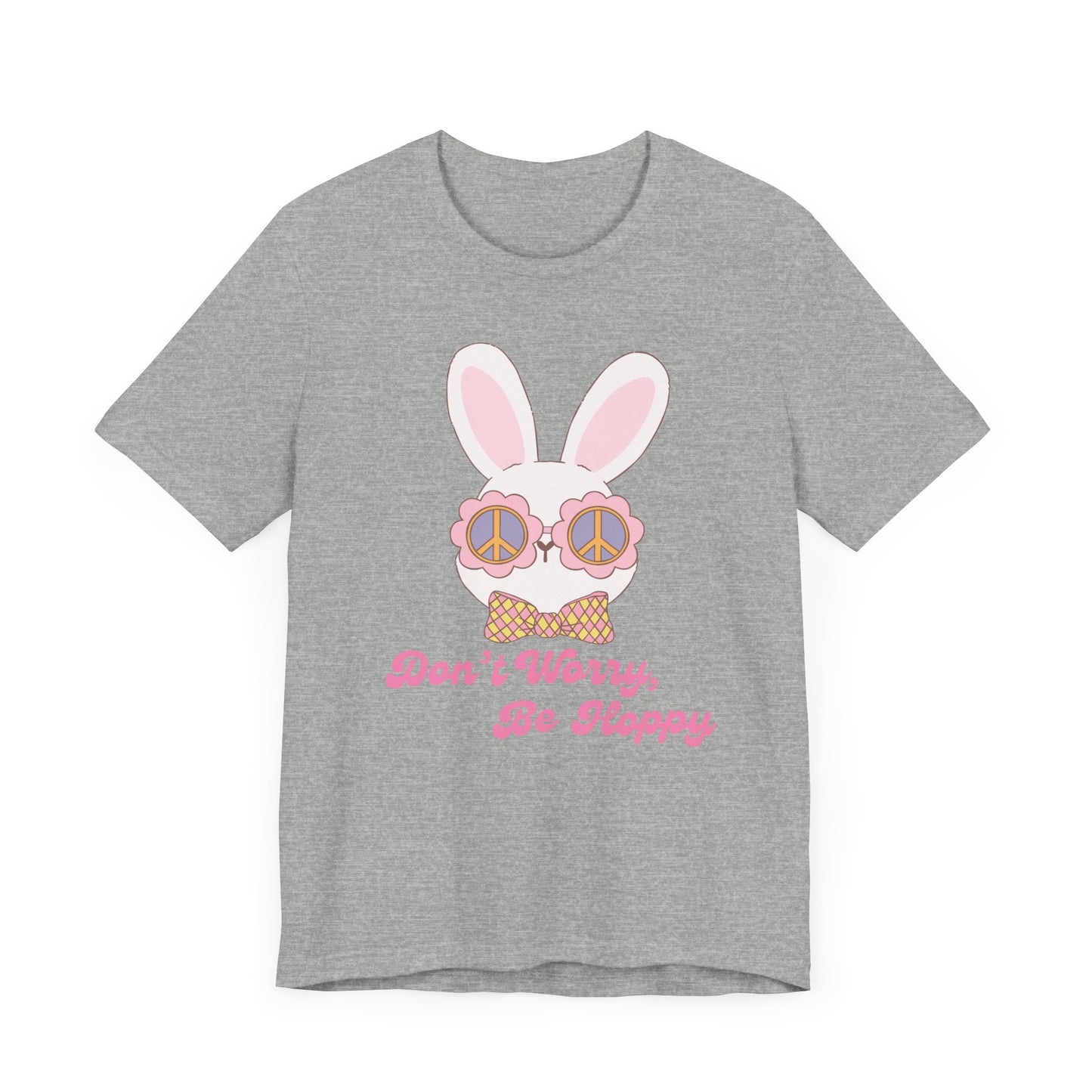 Don't Worry Be Hoppy cute Easter Shirt, bella canvas, comfy tshirt