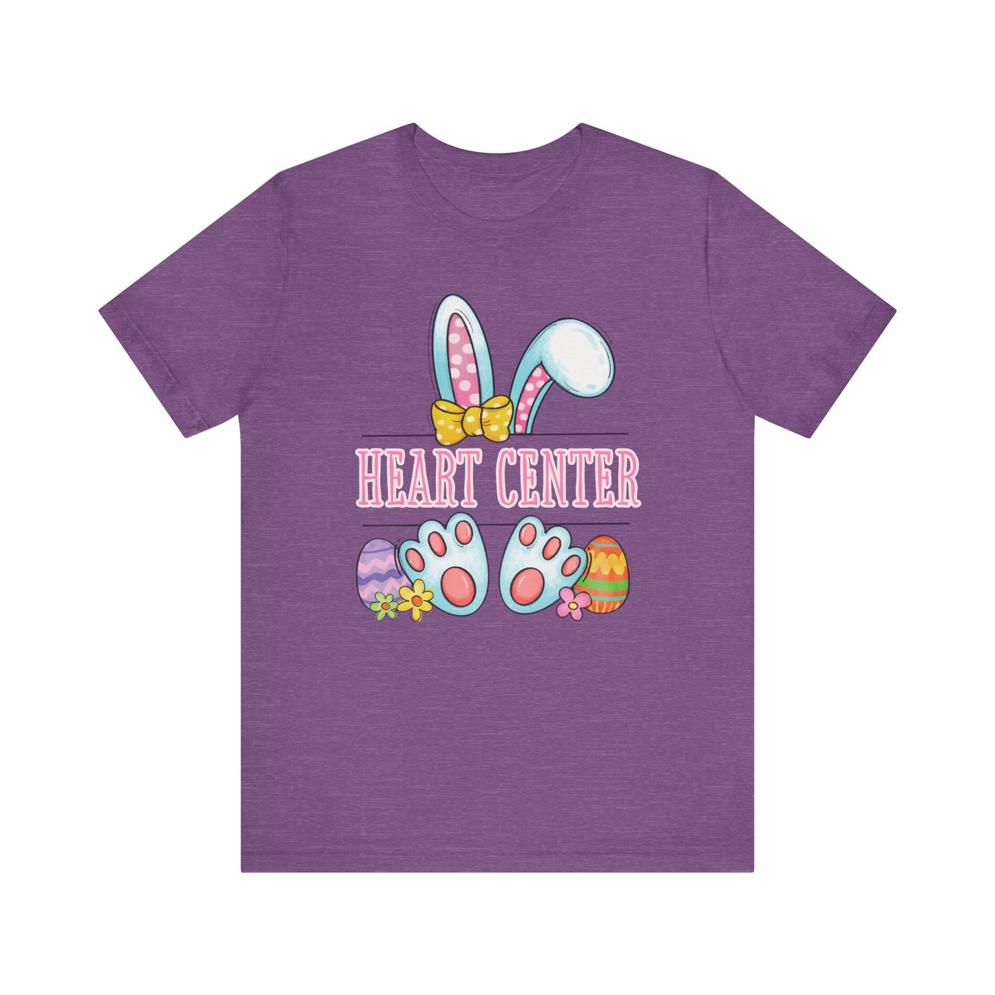 Heart Center Adorable Bunny Shirt Retro Chick, Nurse shirt, Easter nurse, Comfy and cute for work or play!