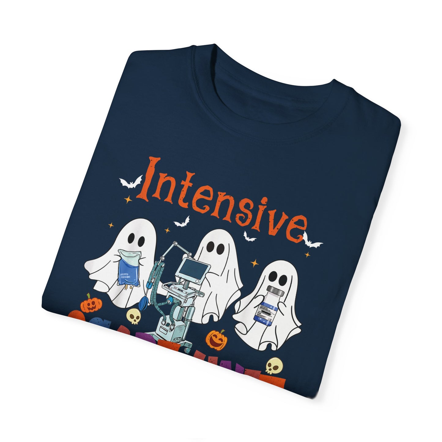 ICU Funny nurse fall shirt, ghost nurse shirt , emergency nurse, RN Halloween shirt , comfort colors shirt, ER RN, medical shirt