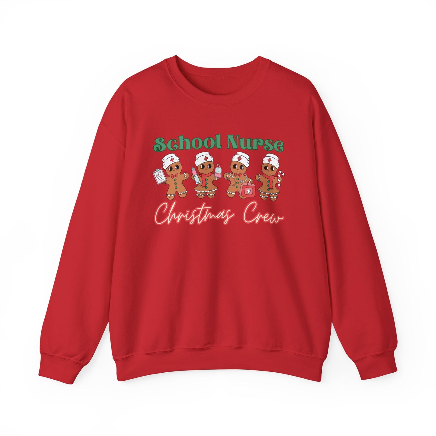 School Nurse Christmas Crew, Gingerbread nurse, Nurse. Christmas sweater, school Nurse, Christmas Crew