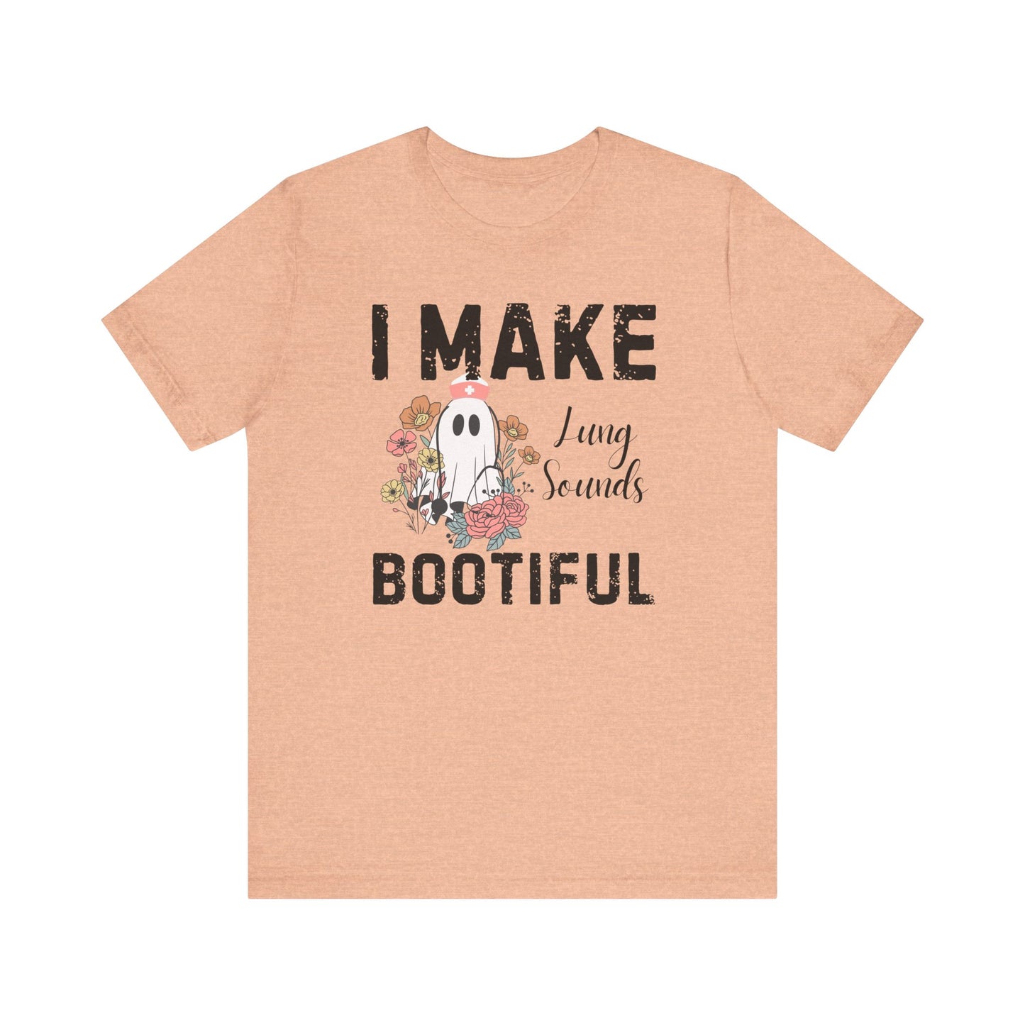 I make lung sounds beautiful t shirt, ghost nurse shirt , emergency nurse, RN Halloween shirt , comfort colors shirt, ER RN, medical shirt