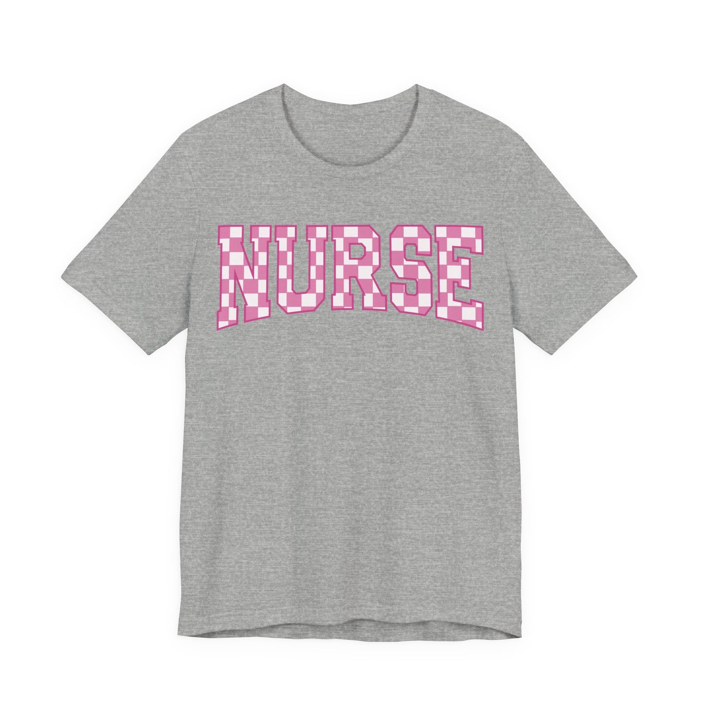 Retro checkered nurse shirt , Emergency Nurse,  Registered Nurse Shirt, PICU Nurse, NICU Nurse Shirt, Gift for Nurse, Future Nurse gift, RN gift.