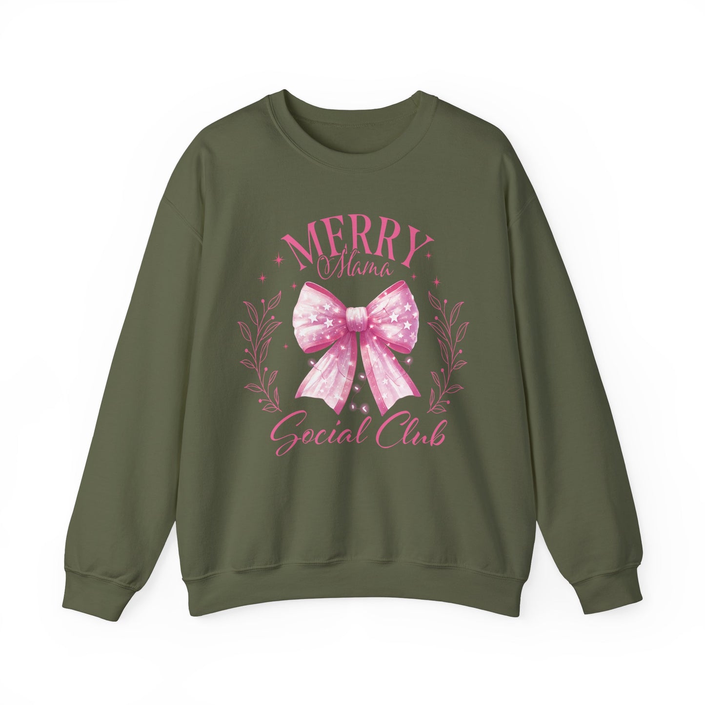 Pink Merry mama Social Club Sweatshirt