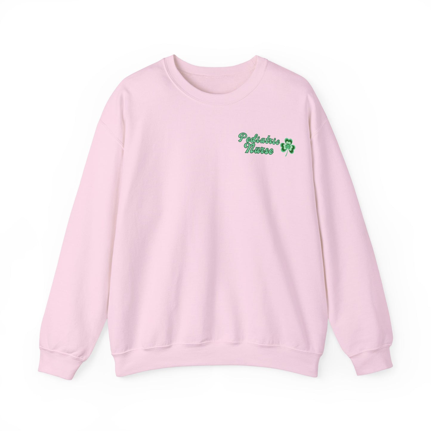Pediatric Nurse St. Pattys Sweatshirt Its a Good Day to be a Peds Nurse St. Patricks Day Sweatshirt. Pocket design with back design!