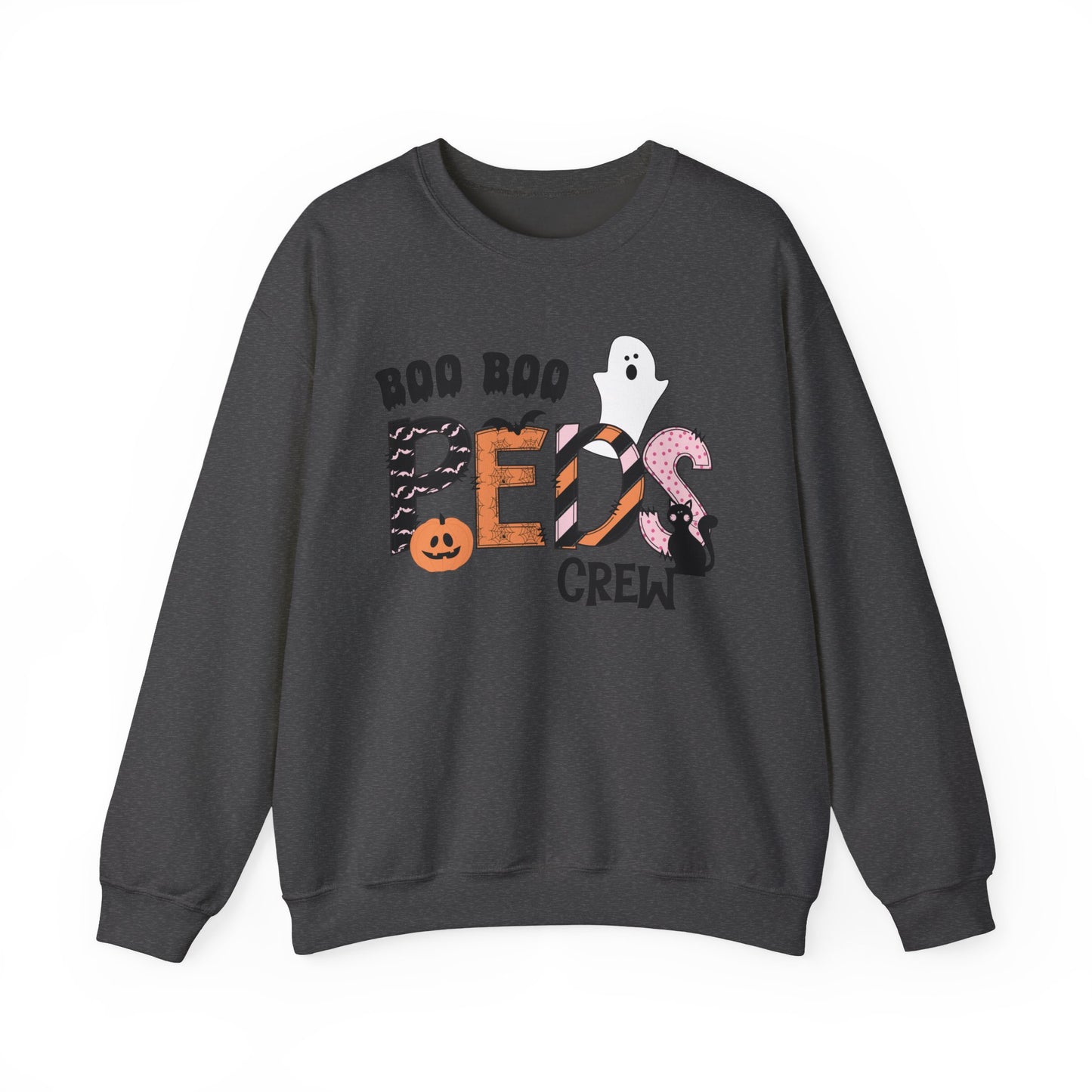 Boo Boo Peds Crew, pediatric nurse sweatshirt, Halloween sweatshirt, spooky season, ER RN, NICU nurseHalloween Nurse, comfort colors