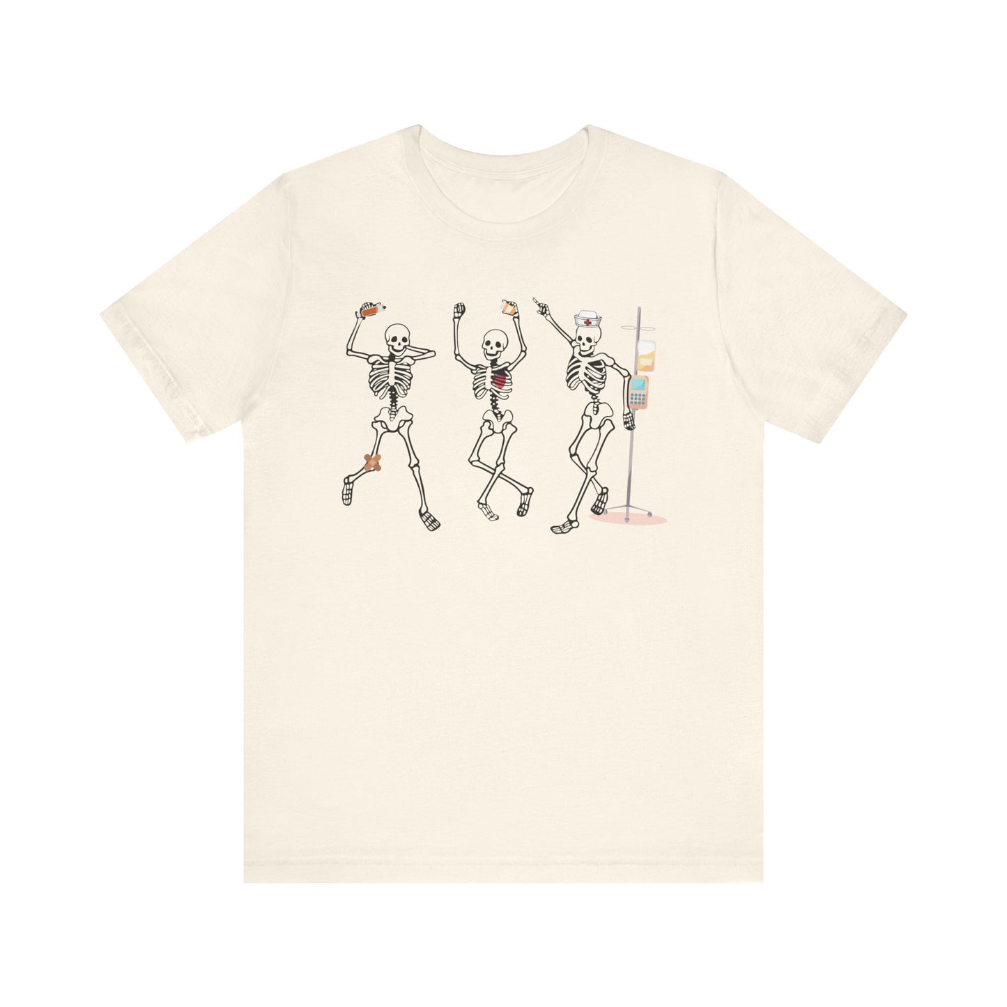 Dancing Skeleton Halloween Tshirt, Halloween shirt, nurse tshirt , spooky season, funny Halloween sweatshirt